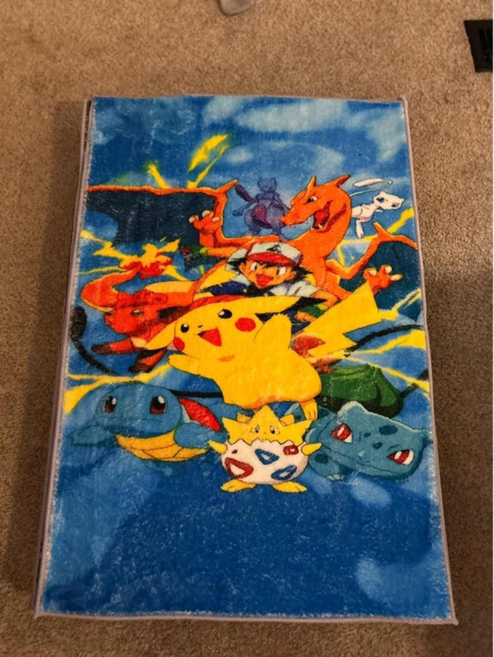 Pokemon Tufted rug 22”x32”